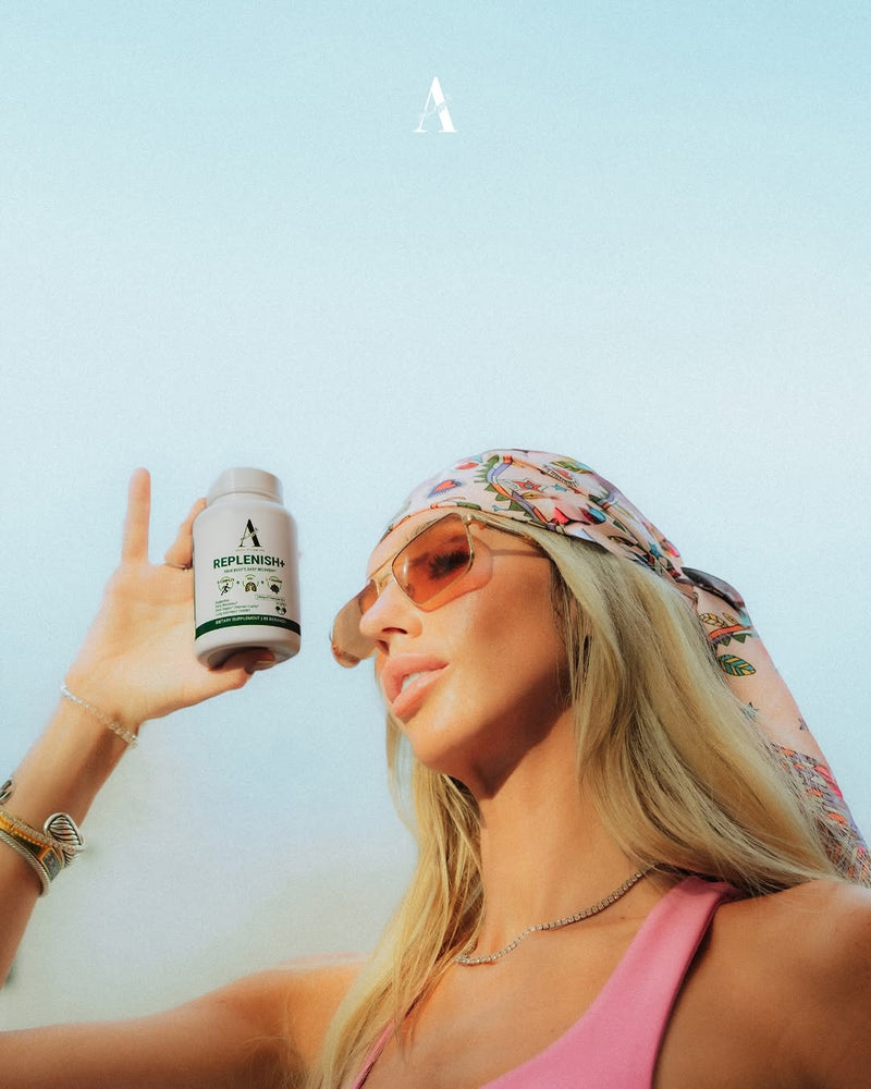 Replenish+ powers daily rituals that keep you awake, focused, and fully present